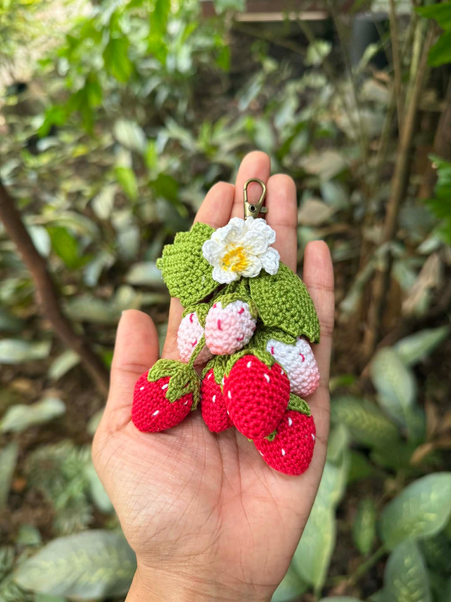 Strawberry Keychain